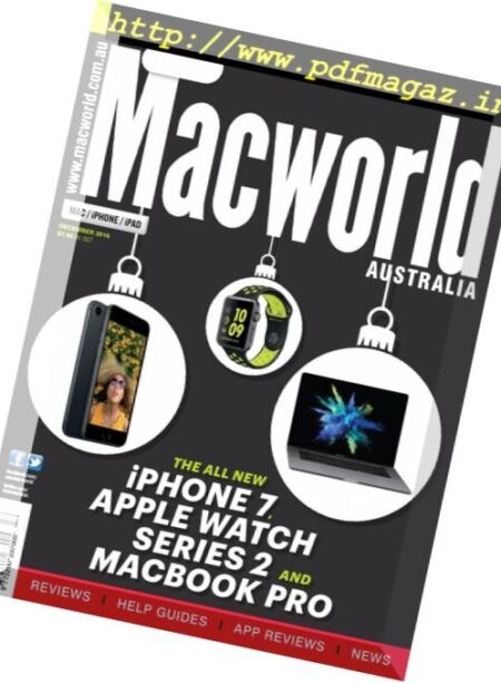 Macworld Australia – December 2016 Cover