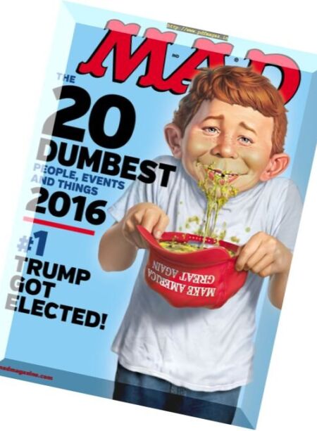 MAD Magazine – Issue 543, February 2017 Cover
