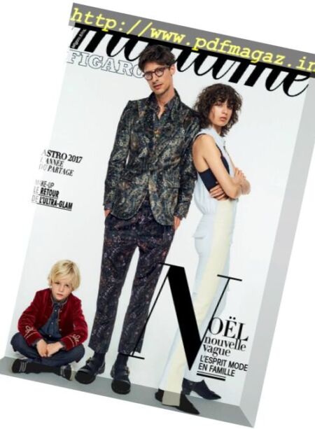 Madame Figaro – 16 Decembre 2016 Cover