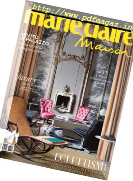 Marie Claire Maison Italia – Dicembre 2016 – Gennaio 2017 Cover
