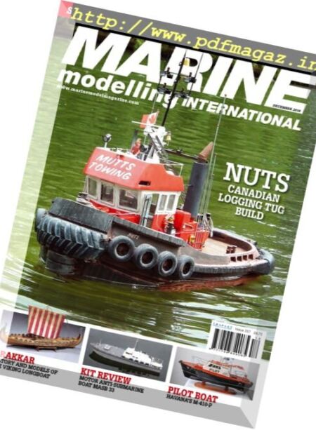 Marine Modelling – December 2016 Cover