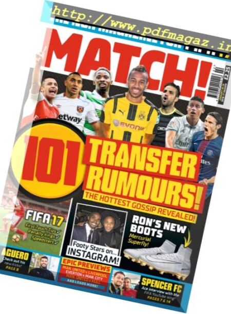 Match! – 10 January 2017 Cover