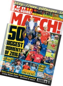 Match! – 20 December 2016