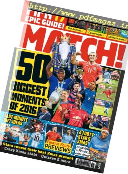Match! – 20 December 2016 Cover