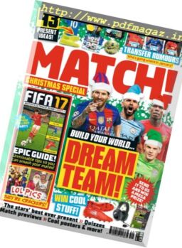 Match! – 6 December 2016