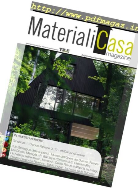 MaterialiCasa – Nr. 2, 2016 Cover