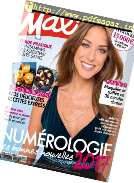 Maxi – 26 Decembre 2016 au 1 Janvier 2017 Cover