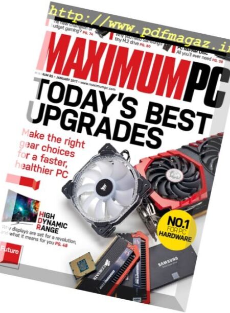 Maximum PC – January 2017 Cover