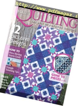 McCall’s Quilting – January-February 2017