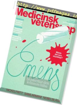 Medicinsk Vetenskap – December 2016