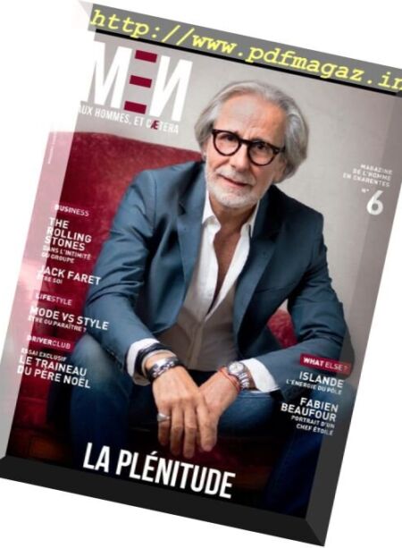 Men Magazine – Novembre 2016 Cover
