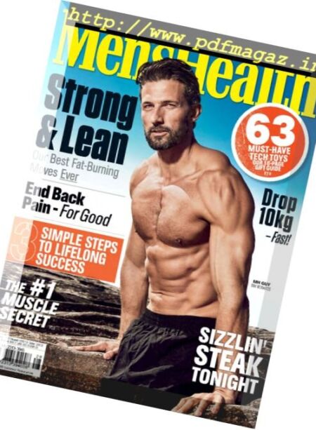 Men’s Health Middle East – December 2016 Cover