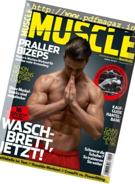 Men’s Health Muscle – Nr.1, 2017 Cover