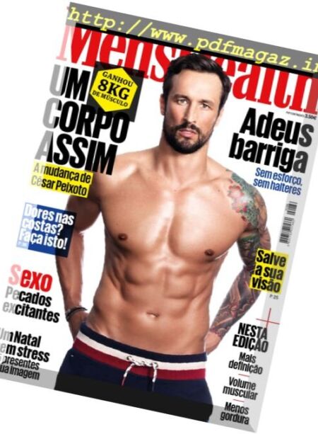 Men’s Health Portugal – Dezembro 2016 Cover