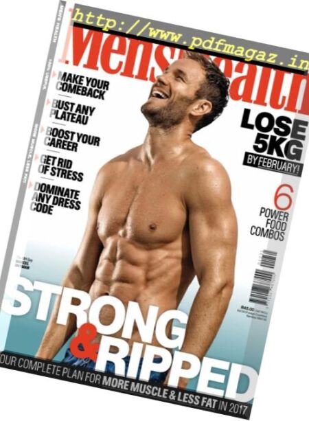 Men’s Health South Africa – January 2017 Cover