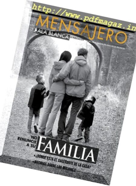 Mensajero Ala Blanca – Noviembre-Diciembre 2016 Cover