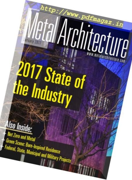 Metal Architecture – January 2017 Cover