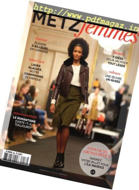 Metz Femmes – Decembre 2016 – Fevrier 2016 Cover