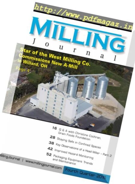 Milling Journal – 4th Quarter 2016 Cover