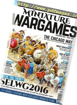 Miniature Wargames – December 2016