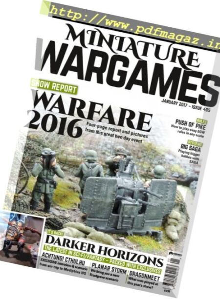 Miniature Wargames – January 2017 Cover