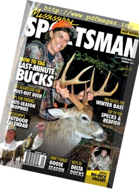 Mississippi Sportsman – January 2017 Cover