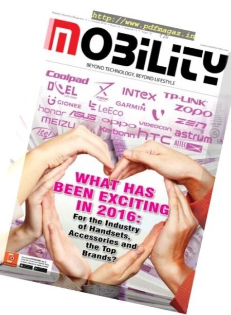 Mobility India – December 2016 Cover