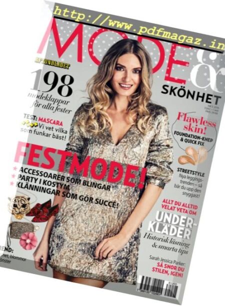 Mode & Skonhet – Nr.5, 2016 Cover