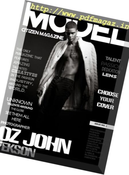 Model Citizen – Issue 7, 2016 Cover