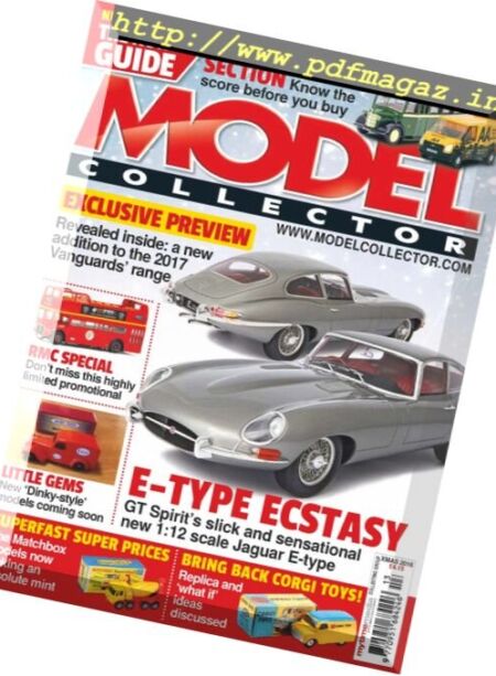 Model Collector – Christmas 2016 Cover