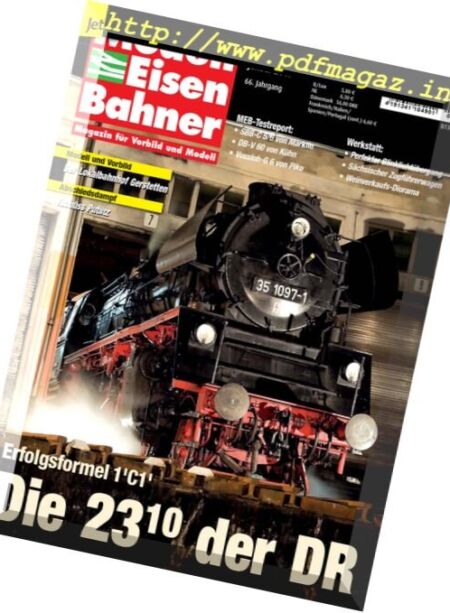 ModellEisenBahner – Januar 2017 Cover