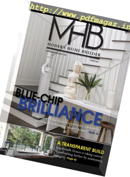 Modern Home Builder – Winter 2017 Cover