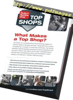 Modern Machine Shop – December 2016