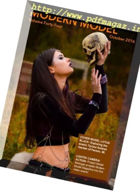 Modern Model – October 2016 Cover