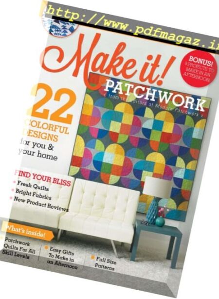Modern Patchwork – Make It! Patchwork – Special Issue 2017 Cover