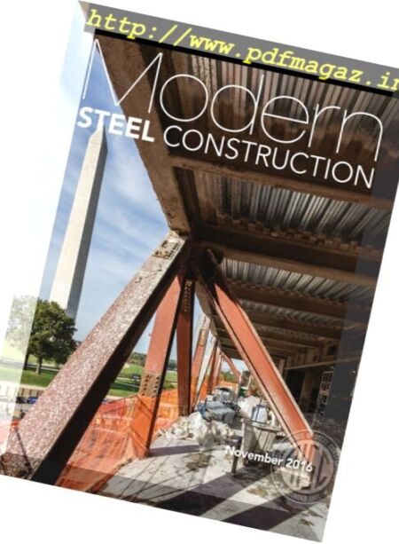 Modern Steel Construction – November 2016 Cover