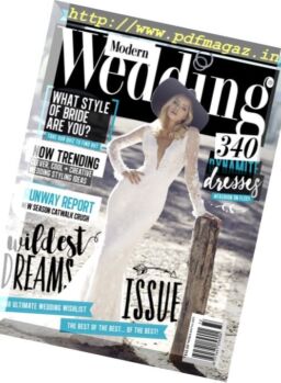 Modern Wedding – Issue 72, 2016