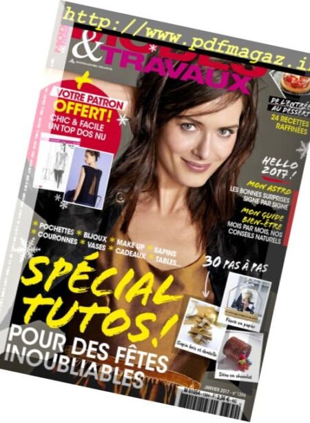 Modes & Travaux – Janvier 2017 Cover