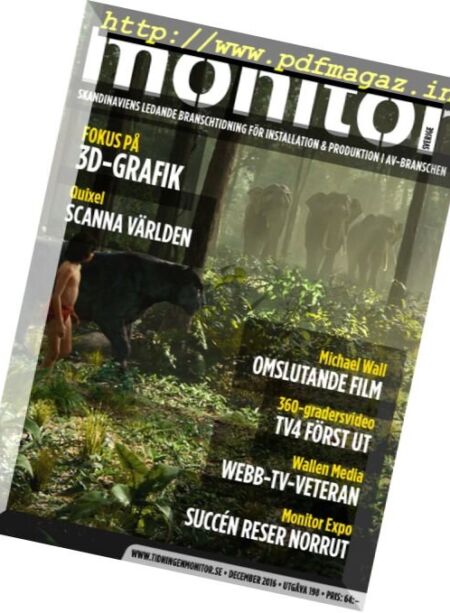 Monitor – December 2016 Cover
