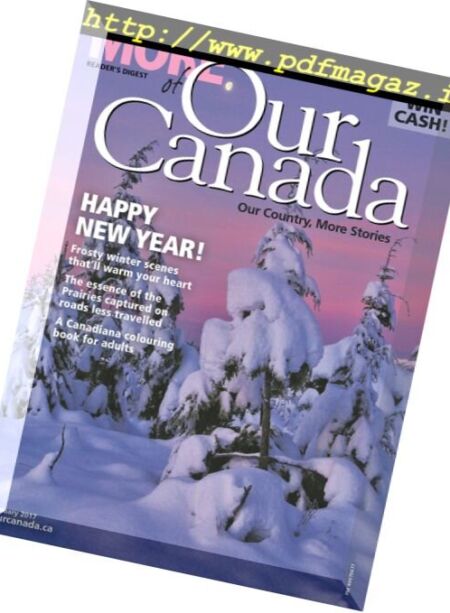 More of Our Canada – January 2017 Cover
