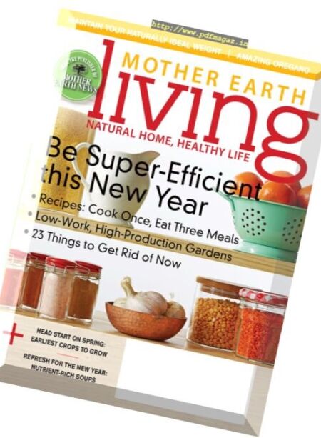 Mother Earth Living – January-February 2017 Cover