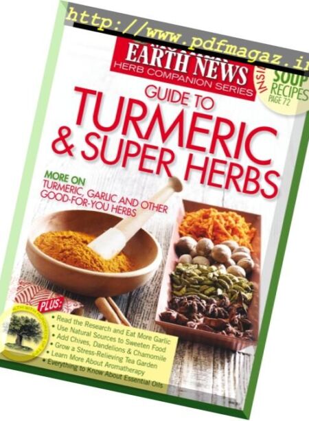 Mother Earth News – Guide to Turmeric & Super Herbs – Winter 2016 Cover