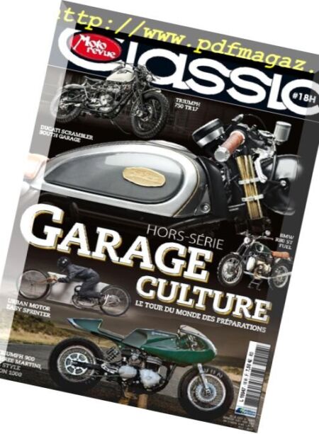 Moto Revue – Hors-Serie – Garage Culture 2016 Cover
