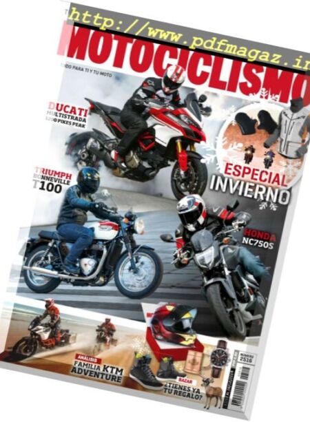 Motociclismo Spain – 13 Diciembre 2016 Cover