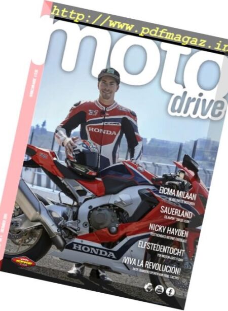 MotoDrive – December 2016 Cover