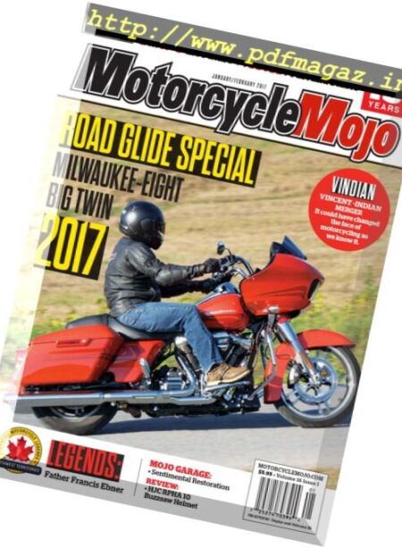 Motorcycle Mojo – January-February 2017 Cover