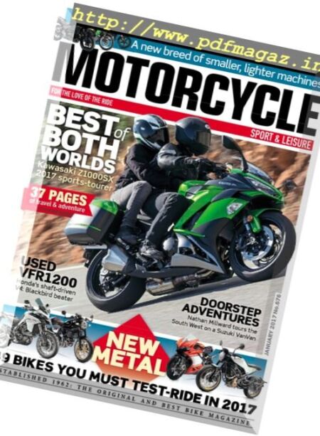 Motorcycle Sport & Leisure – January 2017 Cover
