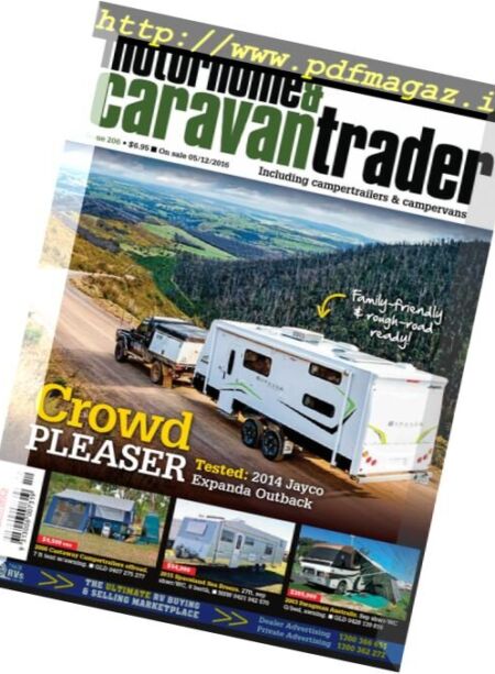 Motorhome & Caravan Trader – Issue 206, 2016 Cover