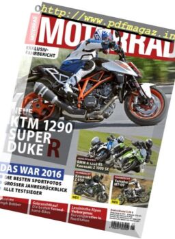 Motorrad – 23 Dezember 2016