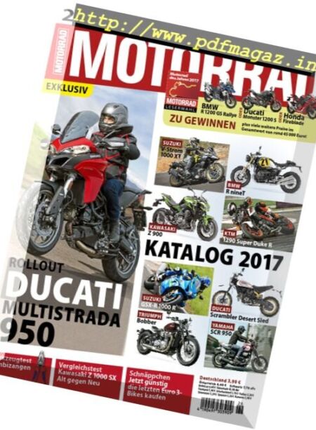 Motorrad – 9 Dezember 2016 Cover